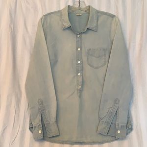 J.CREW | Chambray Denim Shirt • Medium